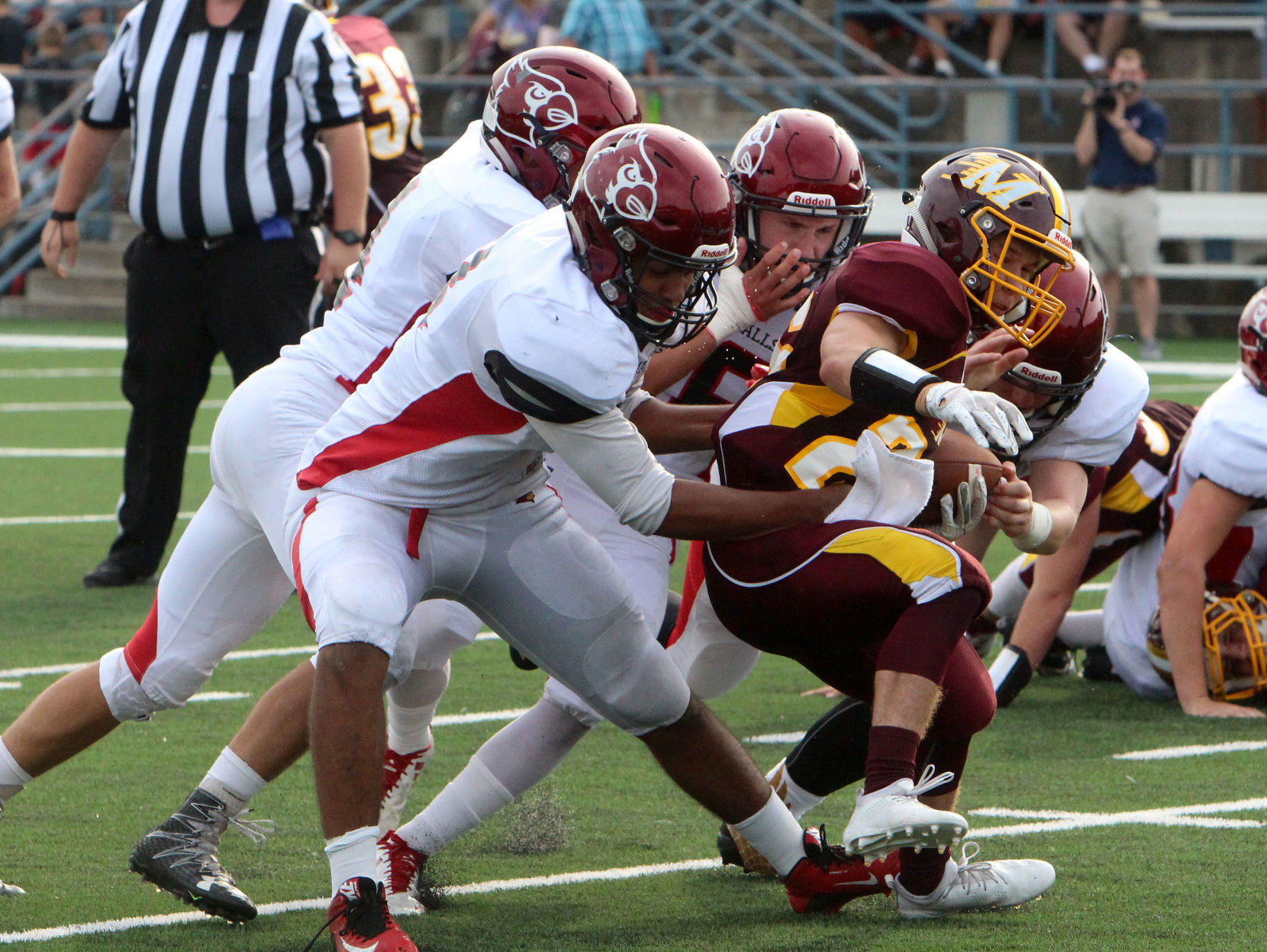 Chi-Hi football at Menomonie 8-31-18